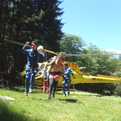 Heli Canyoning