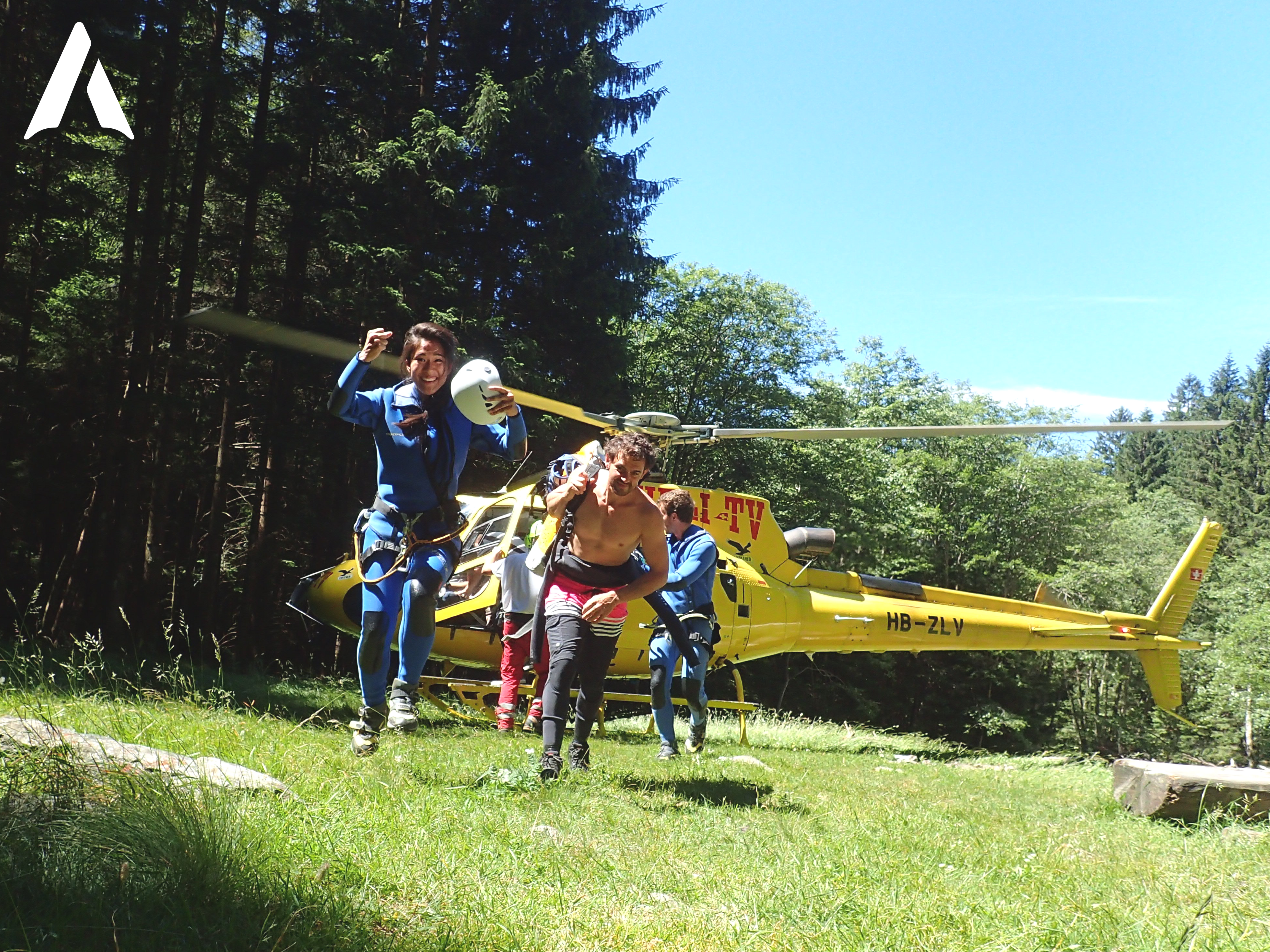 Heli Canyoning
