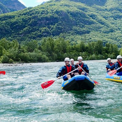 Fun Rafting in Ticino