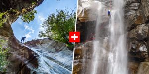 Abseilen in den Schluchten von Boggera und Iragna